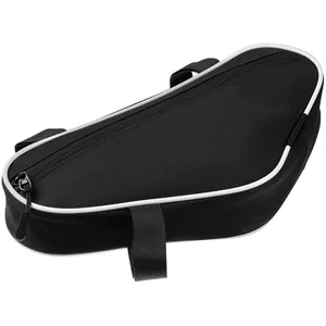 Велосумка на раму BikeLine, черная с белым заказать онлайн со своим дизайном в РПК КБ с доставкой и скидками