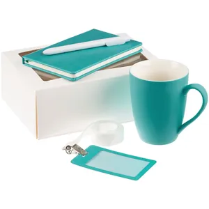 Набор Hop In, бирюзовый заказать онлайн со своим дизайном в РПК КБ с доставкой и скидками