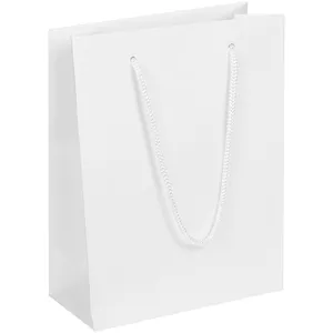 Пакет бумажный Vid S, белый заказать онлайн со своим дизайном в РПК КБ с доставкой и скидками