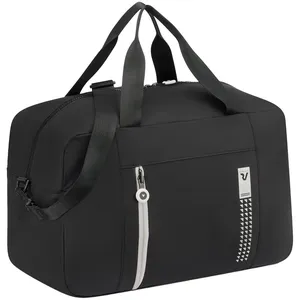 Сумка дорожная Compact Neon, черная с белым заказать онлайн со своим дизайном в РПК КБ с доставкой и скидками