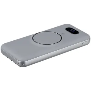 Внешний аккумулятор Omni Pro 10000 мАч, серый заказать онлайн со своим дизайном в РПК КБ с доставкой и скидками