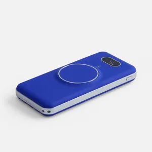 Внешний аккумулятор Omni Pro 10000 мАч, синий заказать онлайн со своим дизайном в РПК КБ с доставкой и скидками