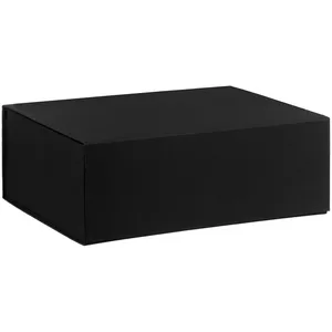 Коробка складная Portada, L, черная заказать онлайн со своим дизайном в РПК КБ с доставкой и скидками