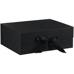 Коробка складная Rusetti, L, черная заказать онлайн со своим дизайном в РПК КБ с доставкой и скидками