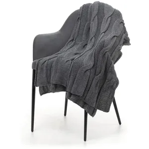 Плед Snefald, серый (маренго меланж) заказать онлайн со своим дизайном в РПК КБ с доставкой и скидками