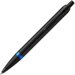 Ручка шариковая Parker IM Professionals Marine Blue BT, черная с синим заказать онлайн со своим дизайном в РПК КБ с доставкой и скидками