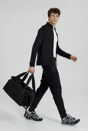 Дорожная сумка Traffic, черная заказать онлайн со своим дизайном в РПК КБ с доставкой и скидками