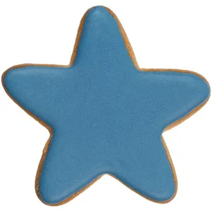 Печенье «Звезда», синее заказать онлайн со своим дизайном в РПК КБ с доставкой и скидками