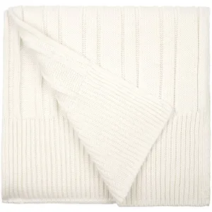 Шарф Knit Beat, белый (молочный) заказать онлайн со своим дизайном в РПК КБ с доставкой и скидками