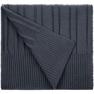 Шарф Knit Beat, серый (графит) заказать онлайн со своим дизайном в РПК КБ с доставкой и скидками