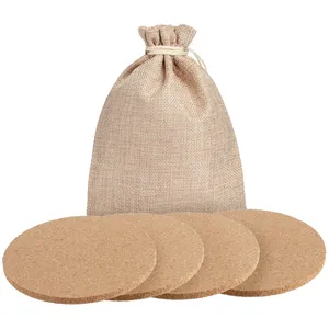 Набор из 4 костеров Suberic, круг заказать онлайн со своим дизайном в РПК КБ с доставкой и скидками