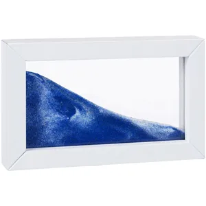 Песочная картина-антистресс Zenscape, белая с синим заказать онлайн со своим дизайном в РПК КБ с доставкой и скидками