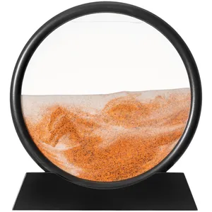 Песочная картина-антистресс Pleasantville, черная с оранжевым заказать онлайн со своим дизайном в РПК КБ с доставкой и скидками