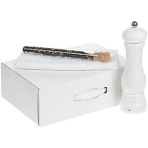 Набор Gambit с мельницей и фартуком, белый заказать онлайн со своим дизайном в РПК КБ с доставкой и скидками