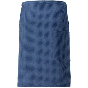 Килт вафельный мужской Onsen, темно-синий, единый размер заказать онлайн со своим дизайном в РПК КБ с доставкой и скидками