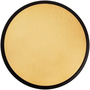 Плакетка Plaque, круглая, венге с золотистой пластиной заказать онлайн со своим дизайном в РПК КБ с доставкой и скидками