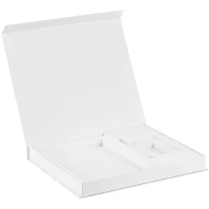 Коробка Daily Touch под ежедневник, аккумулятор и ручку, ver. 2, белая заказать онлайн со своим дизайном в РПК КБ с доставкой и скидками