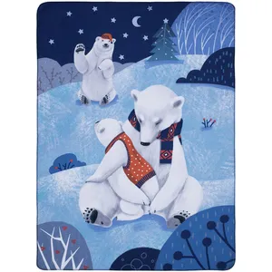 Флисовый плед Wintart Bear заказать онлайн со своим дизайном в РПК КБ с доставкой и скидками