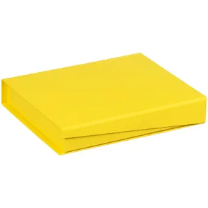 Коробка Duo под ежедневник и ручку, желтая заказать онлайн со своим дизайном в РПК КБ с доставкой и скидками