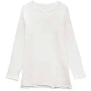 Лонгслив унисекс Siluetti Fuori, молочно-белый заказать онлайн со своим дизайном в РПК КБ с доставкой и скидками