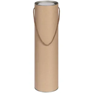 Тубус для бутылки Tinto, крафт заказать онлайн со своим дизайном в РПК КБ с доставкой и скидками