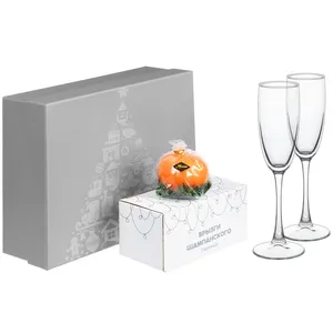 Набор Sparkling Year со свечой «Мандарин» заказать онлайн со своим дизайном в РПК КБ с доставкой и скидками