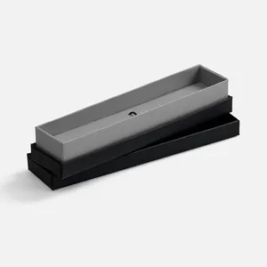 Футляр Nastro для 1 ручки, черный с серым заказать онлайн со своим дизайном в РПК КБ с доставкой и скидками