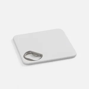 Костер с открывашкой для бутылок Bartender, ver.2, белый заказать онлайн со своим дизайном в РПК КБ с доставкой и скидками