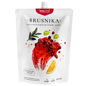 Соус Icancook, большой, брусничный заказать онлайн со своим дизайном в РПК КБ с доставкой и скидками