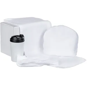 Набор Fleecy с термостаканом белый заказать онлайн со своим дизайном в РПК КБ с доставкой и скидками