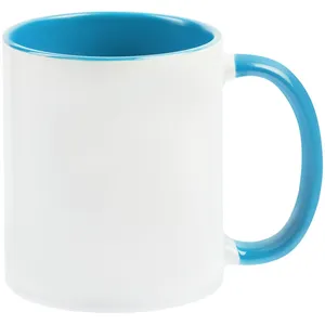 Кружка Promo Plus для сублимационной печати, светло-голубая заказать онлайн со своим дизайном в РПК КБ с доставкой и скидками