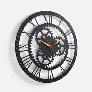 Часы «Ход времени», черные заказать онлайн со своим дизайном в РПК КБ с доставкой и скидками