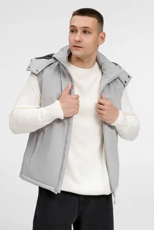 Жилет унисекс Sfera, светло-серый заказать онлайн со своим дизайном в РПК КБ с доставкой и скидками