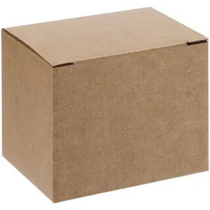 Коробка для кружки Dacha, средняя, крафт заказать онлайн со своим дизайном в РПК КБ с доставкой и скидками