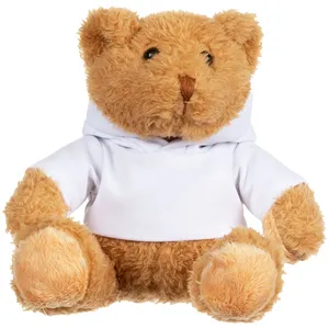 Мягкая игрушка «Мишка Cuddleton» в белом худи заказать онлайн со своим дизайном в РПК КБ с доставкой и скидками