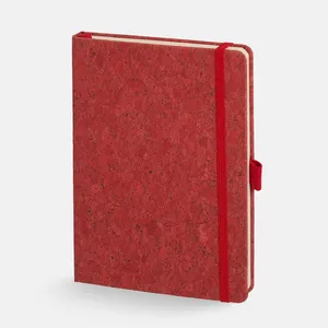 Блокнот Cork County, красный заказать онлайн со своим дизайном в РПК КБ с доставкой и скидками