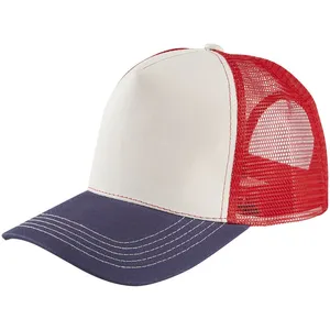 Бейсболка Blink, молочная с красным заказать онлайн со своим дизайном в РПК КБ с доставкой и скидками