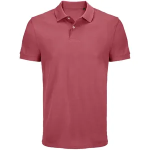 Рубашка поло унисекс Pacific, розовая (лососевая) заказать онлайн со своим дизайном в РПК КБ с доставкой и скидками