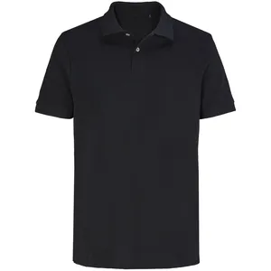 Рубашка поло унисекс Pacific, черная заказать онлайн со своим дизайном в РПК КБ с доставкой и скидками