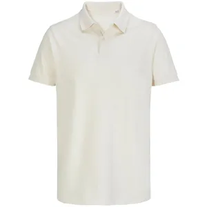 Рубашка поло унисекс Pacific, светло-бежевая (неокрашенная) заказать онлайн со своим дизайном в РПК КБ с доставкой и скидками