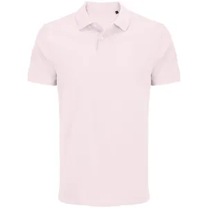 Рубашка поло унисекс Pacific, светло-розовая заказать онлайн со своим дизайном в РПК КБ с доставкой и скидками