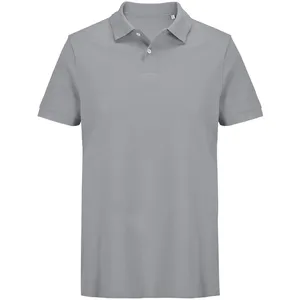 Рубашка поло унисекс Pacific, серая заказать онлайн со своим дизайном в РПК КБ с доставкой и скидками