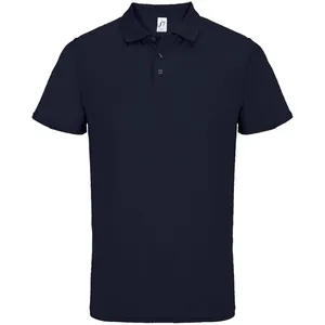 Рубашка поло унисекс Pitcher, кобальт (темно-синяя) заказать онлайн со своим дизайном в РПК КБ с доставкой и скидками