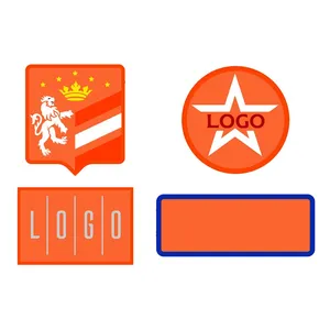 Шеврон из габардина Gabo M, оранжевый заказать онлайн со своим дизайном в РПК КБ с доставкой и скидками