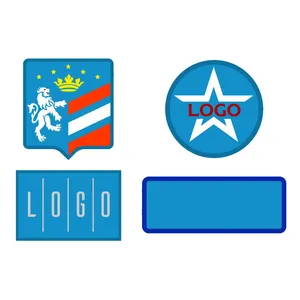 Шеврон из габардина Gabo M, голубой заказать онлайн со своим дизайном в РПК КБ с доставкой и скидками