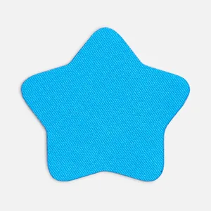 Наклейка тканевая Lunga Bial, M, голубая заказать онлайн со своим дизайном в РПК КБ с доставкой и скидками