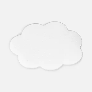 Наклейка тканевая Lunga Calum, L, белая заказать онлайн со своим дизайном в РПК КБ с доставкой и скидками