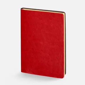Ежедневник Nebraska Flex, недатированный, красный с золотистым заказать онлайн со своим дизайном в РПК КБ с доставкой и скидками