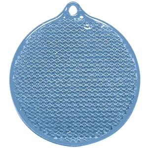 Пешеходный светоотражатель «Круг», синий заказать онлайн со своим дизайном в РПК КБ с доставкой и скидками