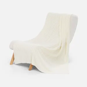 Плед Tressa, белый (молочный) заказать онлайн со своим дизайном в РПК КБ с доставкой и скидками